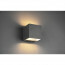 LED Wandlamp WiZ - Trion Figlio - 5W - Aanpasbare Kleur - RGBW - Vierkant - Mat Zwart - Aluminium 6