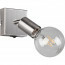 LED Wandspot - Trion Zuncka - E27 Fitting - Vierkant - Mat Nikkel – Aluminium 2
