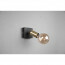LED Wandspot - Trion Zuncka - E27 Fitting - Vierkant - Mat Zwart/Goud – Aluminium 11