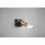 LED Wandspot - Trion Zuncka - E27 Fitting - Vierkant - Mat Zwart/Goud – Aluminium 7