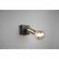 LED Wandspot - Trion Zuncka - E27 Fitting - Vierkant - Mat Zwart/Goud – Aluminium 8