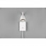 LED Wandspot - Wandverlichting - Trion Wolly - GU10 Fitting - 1-lichts - Rechthoek - Mat Wit - Aluminium 7