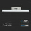 LED Spiegelverlichting - Schilderijverlichting - Viron Quala - 8W - Warm Wit 3000K - Mat Grijs - Aluminium 6