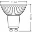osram-led-spot-set-parathom-par16-927-36d-pragmi-borny-pro-gu10-fitting-dimbaar-inbouw-rechthoek-dubbel-mat-zwart-3.7w-warm-wit-2700k-kantelbaar-175x92mm Lijntekening