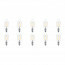 PHILIPS - LED Lamp 10 Pack Filament - Classic LEDCandle 827 B35 CL - E14 Fitting - 2W - Warm Wit 2700K | Vervangt 25W
