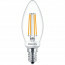 PHILIPS - LED Lamp Filament 10 Pack - Classic LEDCandle 827 B35 CL - E14 Fitting - Dimbaar - 5W - Warm Wit 2700K | Vervangt 40W 2