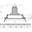PHILIPS - LED Spot Set - CorePro 827 36D - Pragmi Pollon Pro - GU10 Fitting - Inbouw Vierkant - Mat Wit - 3.5W - Warm Wit 2700K - Verdiept - 82mm 4