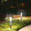PHILIPS - LED Tuinverlichting - Staande Buitenlamp - CorePro LEDbulb 827 A60 - Laurea 5 - E27 Fitting - 8W - Warm Wit 2700K - Rond - RVS 3