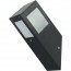 PHILIPS - LED Tuinverlichting - Wandlamp Buiten - SceneSwitch 827 A60 - Kavy 1 - E27 Fitting - Dimbaar - 2W-8W - Warm Wit 2200K-2700K - Vierkant - Aluminium