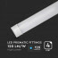 SAMSUNG - LED Balk - Viron Lavaz - 40W High Lumen - Helder/Koud Wit 6400K - Mat Wit - Kunststof - 120cm 10