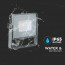 SAMSUNG - LED Bouwlamp 10 Watt - LED Schijnwerper - Viron Dana - Helder/Koud Wit 6400K - Mat Grijs - Aluminium 7