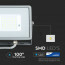 SAMSUNG - LED Bouwlamp 30 Watt - LED Schijnwerper - Viron Dana - Helder/Koud Wit 6400K - Mat Grijs - Aluminium 6