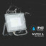 SAMSUNG - LED Bouwlamp 30 Watt - LED Schijnwerper - Viron Dana - Helder/Koud Wit 6400K - Mat Grijs - Aluminium 7