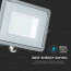 SAMSUNG - LED Bouwlamp 50 Watt - LED Schijnwerper - Viron Dana - Helder/Koud Wit 6400K - Mat Grijs - Aluminium 8
