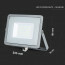 SAMSUNG - LED Bouwlamp 50 Watt - LED Schijnwerper - Viron Dana - Helder/Koud Wit 6400K - Mat Grijs - Aluminium 