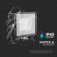 SAMSUNG - LED Bouwlamp 50 Watt - LED Schijnwerper - Viron Linan - Helder/Koud Wit 6400K - Waterdicht IP65 - Mat Zwart - Aluminium 6