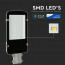 SAMSUNG - LED Straatlamp - Viron Anno - 50W - Helder/Koud Wit 6400K - Waterdicht IP65 - Mat Zwart - Aluminium 7